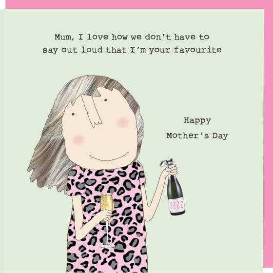 Rosie Made A Thing Your Fave Card