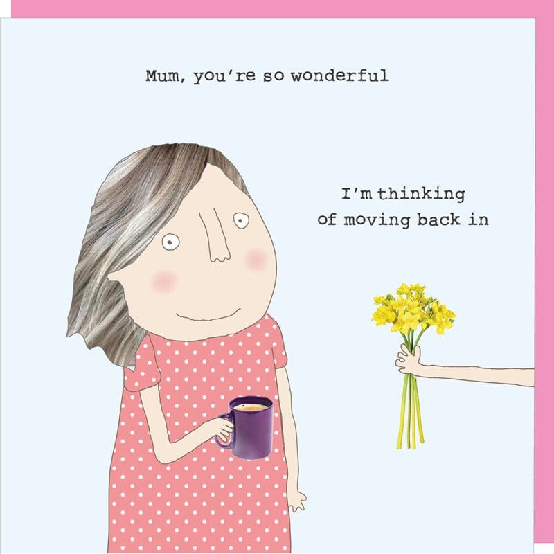 Rosie Made A Thing Moving Back Card