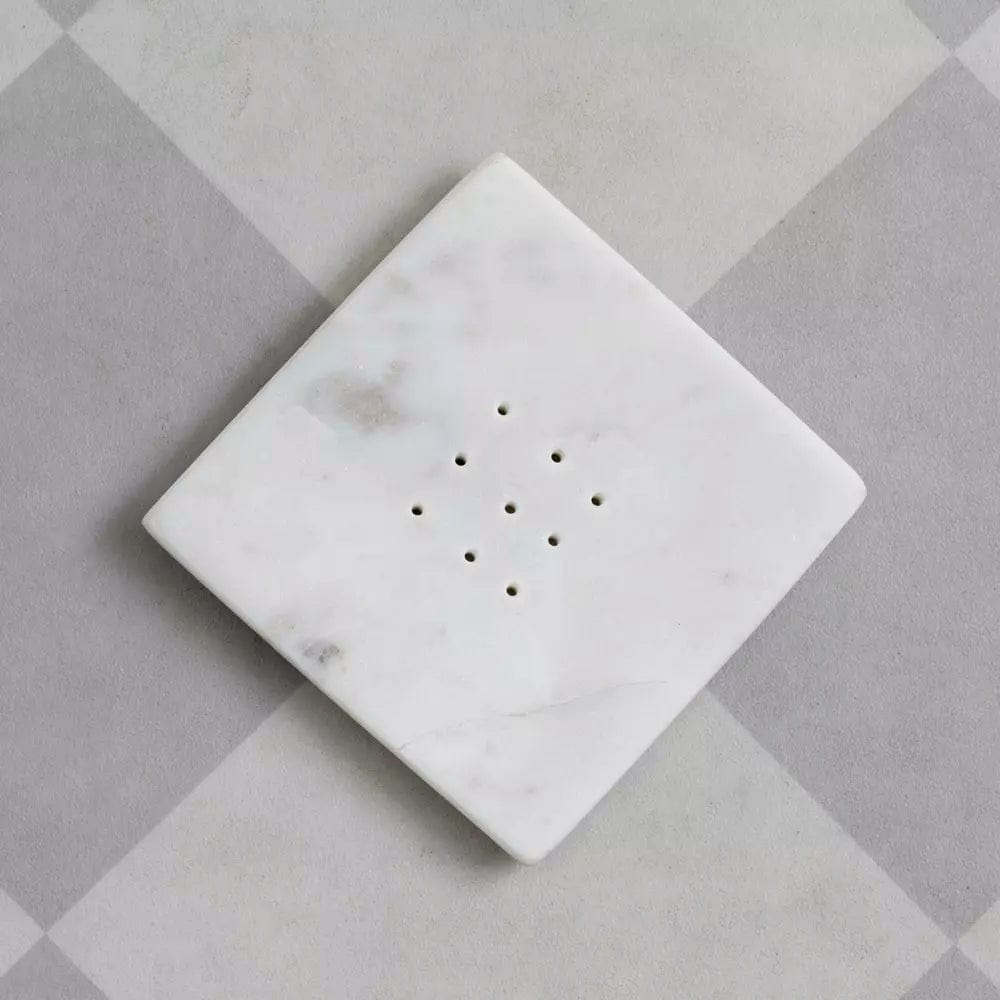 Marble Soap Dish Square
