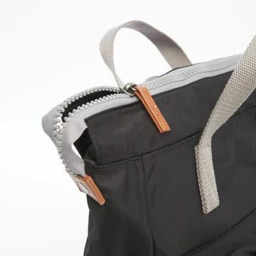Black Roka Bantry B Sustainable Nylon Rucksack Small