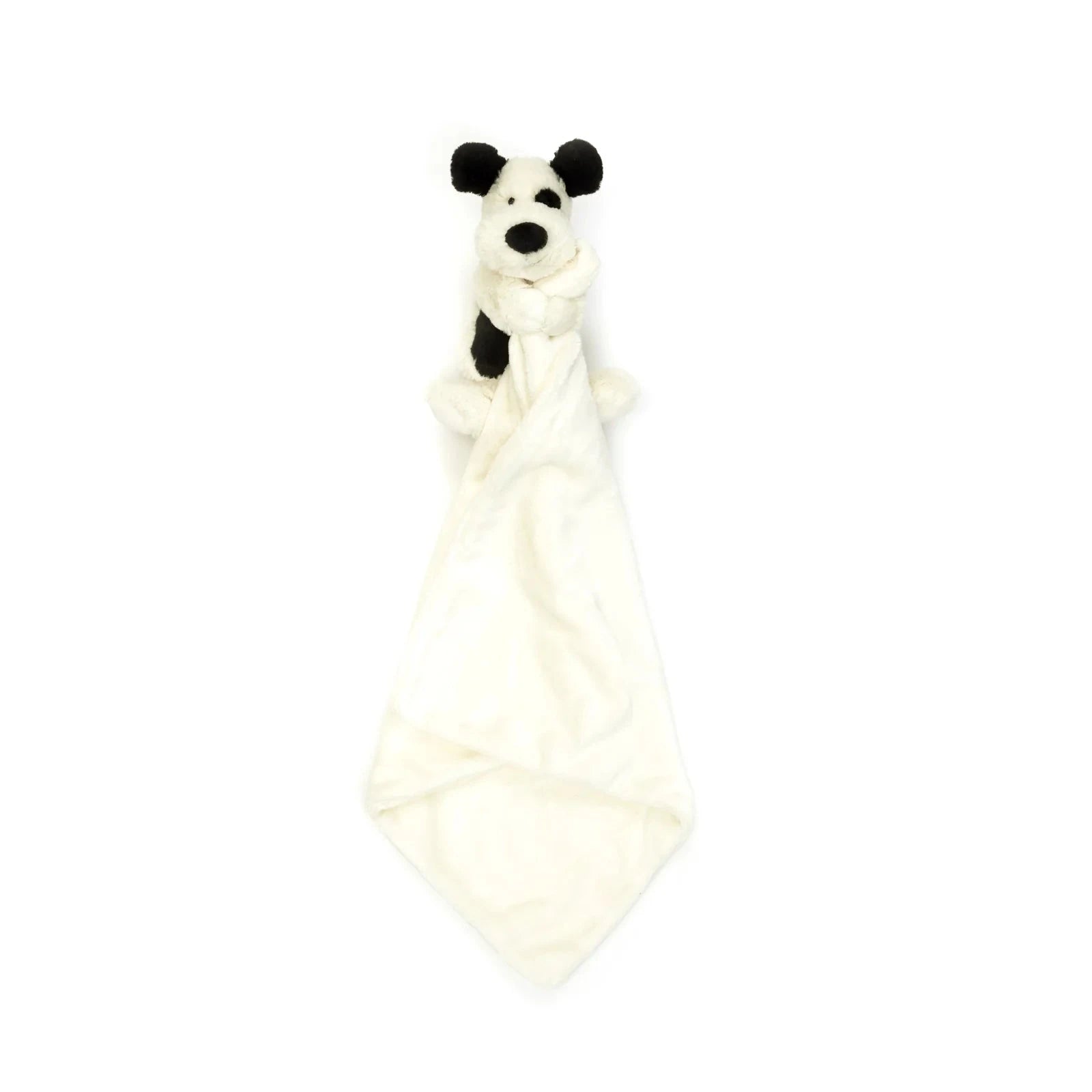 Jellycat Bashful Black & Cream Puppy Soother