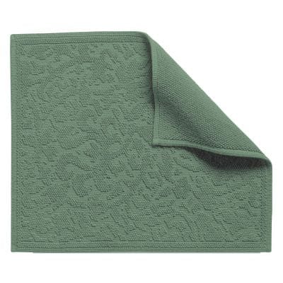 Gilda Luxury Cotton Bath Mats by Vivaraise, Standard Thyme
