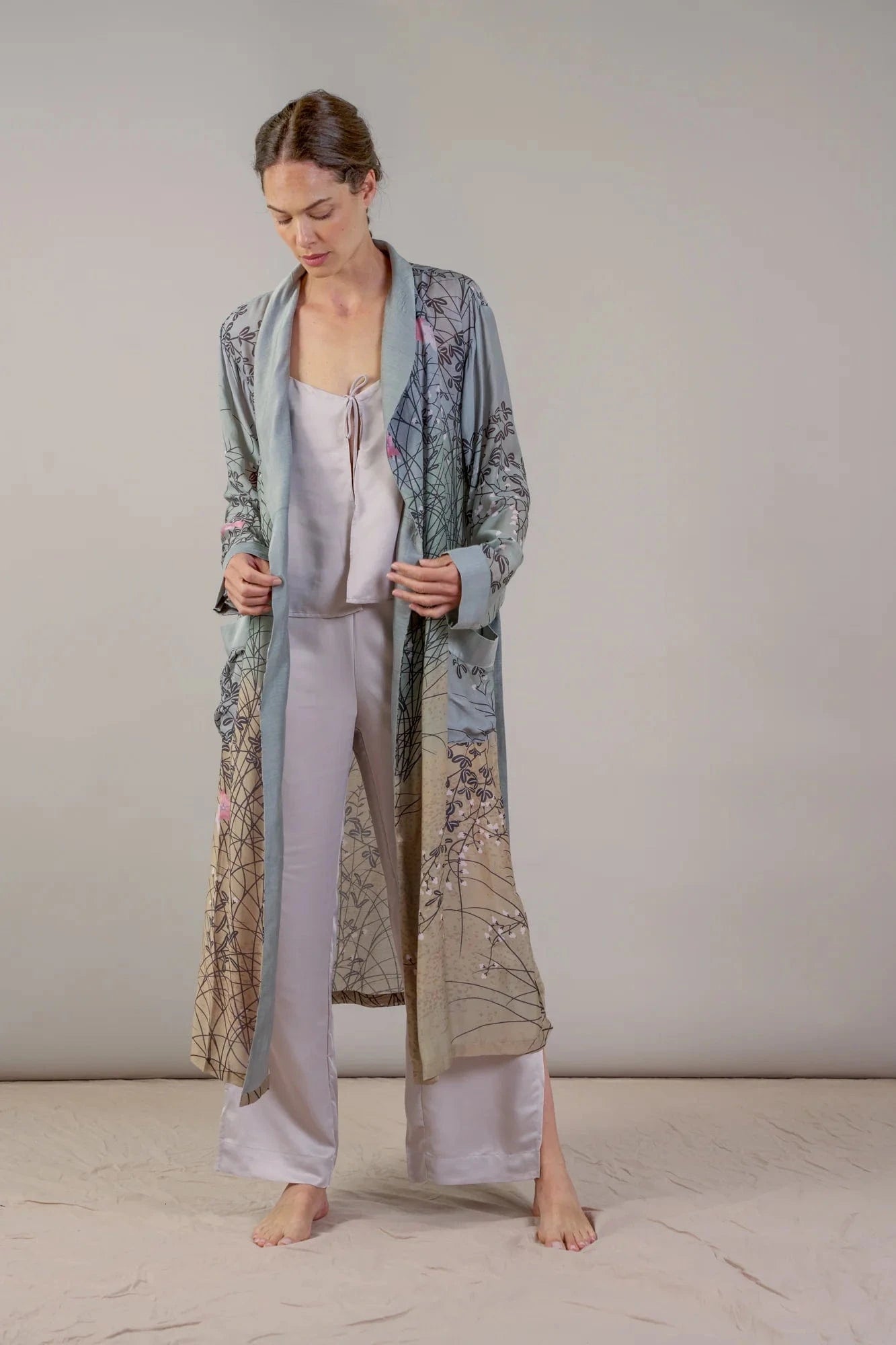 Dunes Grey Gown By One Hundred Stars