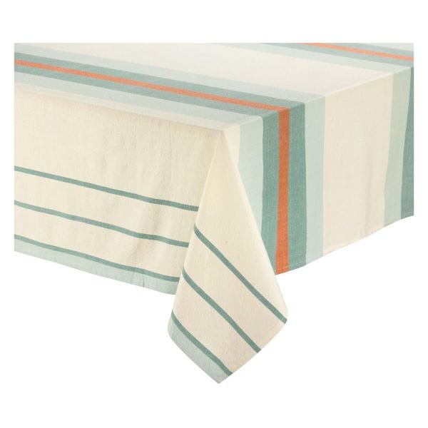 Yuna Recycled Cotton Tablecloth 170 X 250 Green/Vert