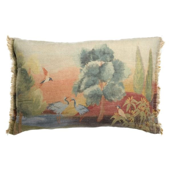 Zeff Lola Multicoloured Linen Cushion 40x65