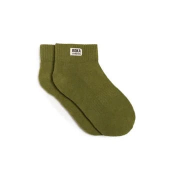 Roka Wembley Organic Cotton Socks Avocado