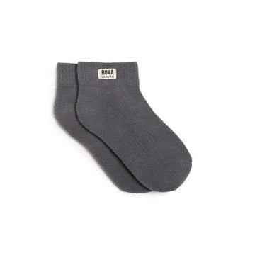 Roka Wembley Organic Cotton Socks Smoke