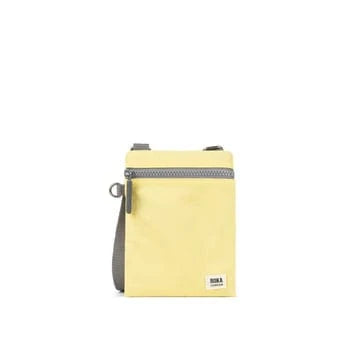 Roka Chelsea Recycled Nylon Crossbody Pocket Citron