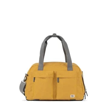 Roka Gatwick Recycled Canvas Travel Bag, Small Flax