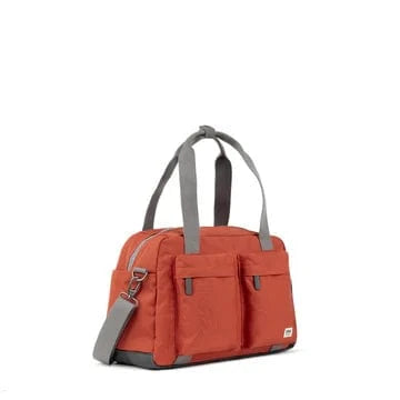 Roka Gatwick Recycled Canvas Travel Bag, Small Rooibos