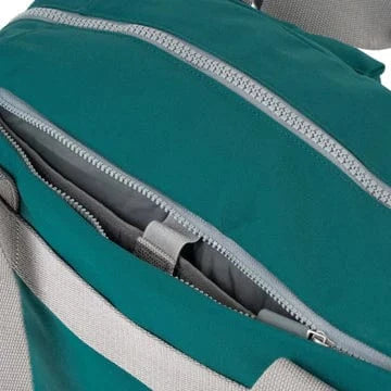 Roka Gatwick Recycled Canvas Travel Bag, Medium Teal