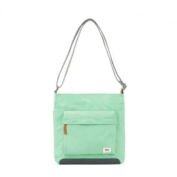 Roka Kennington B Recycled Nylon Crossbody Bag Matcha