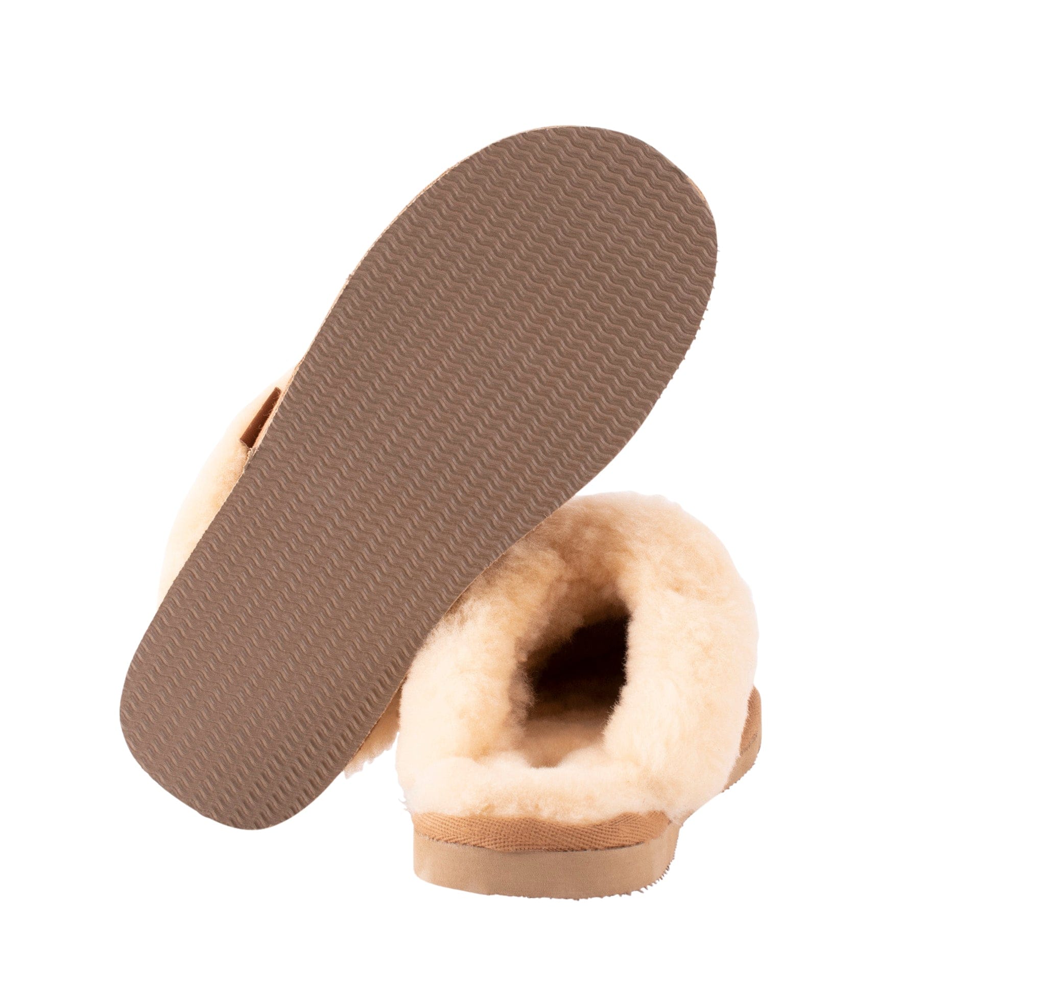 Jessica Chestnut Sheepskin Slippers