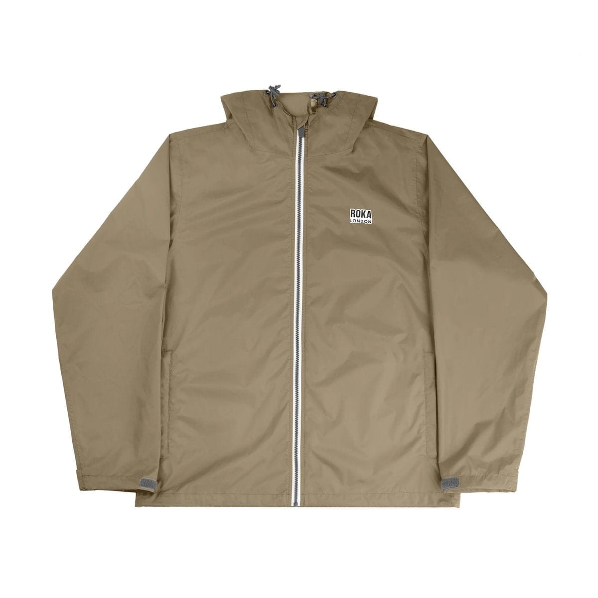Holborn Recycled Nylon Ripstop Jacket Taupe