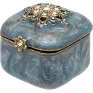 Baby Blue Trinket Box