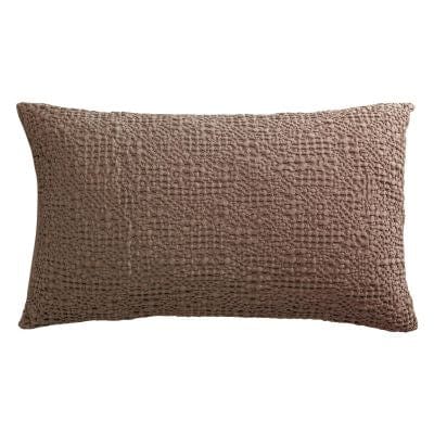 Tana 40x65 Stonewashed Cotton Cushion Coffee