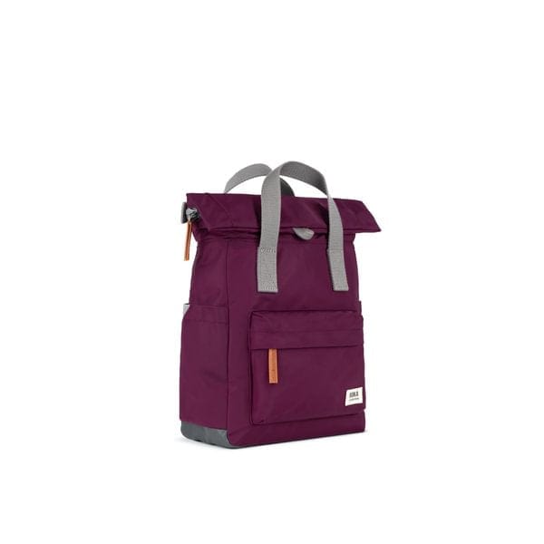 Roka Canfield B Recycled Nylon Rucksack Royal Burgundy