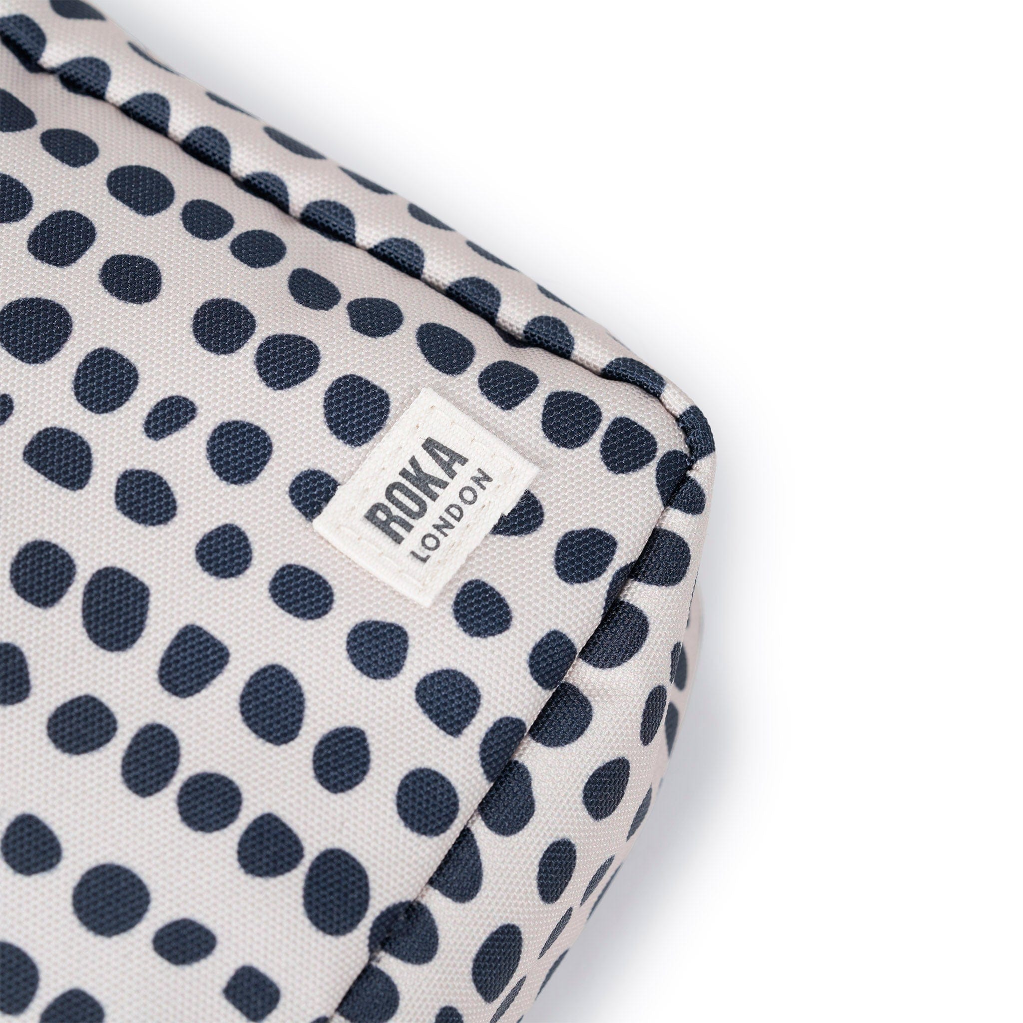 Bond Recycled Canvas Pocket Bag Linear Dot