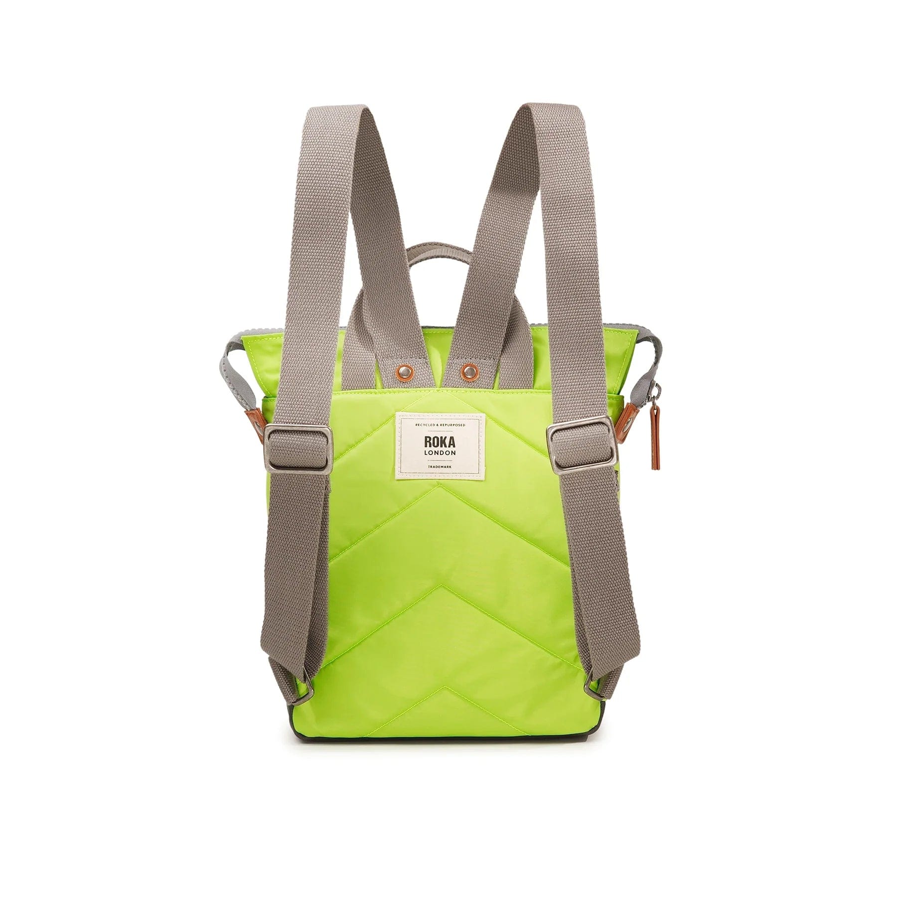 Lime Roka Bantry B Sustainable Nylon Rucksack