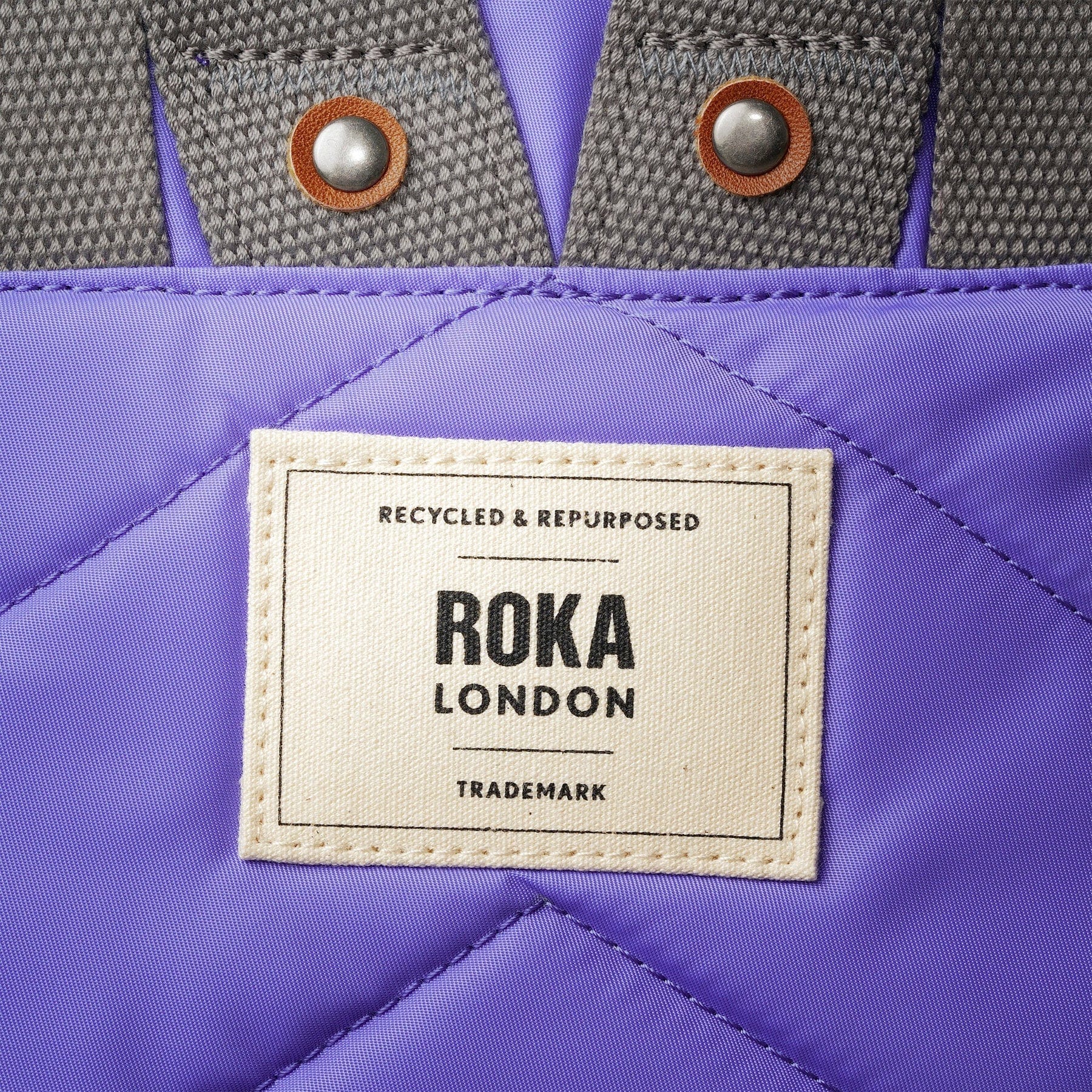 Simple Purple Roka Bantry B Sustainable Nylon Rucksack