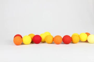 Sunset 35 Ball LED Light Chain, USB Connecter