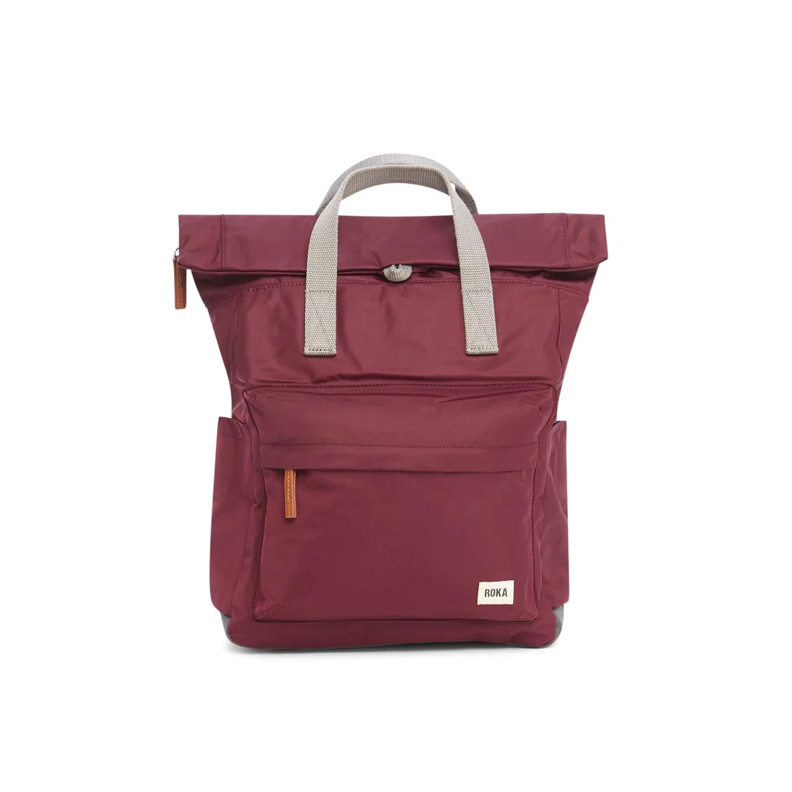 Roka Canfield B Sustainable Nylon Rucksack Plum