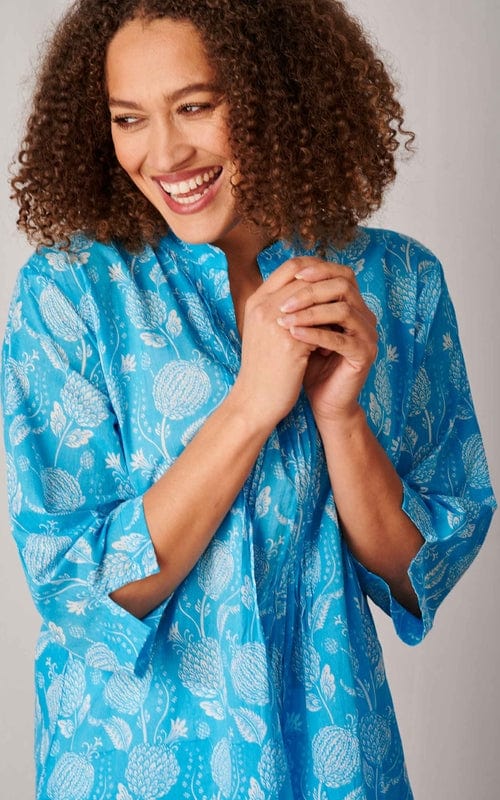 Jakarta Print Indian Cotton Tunic