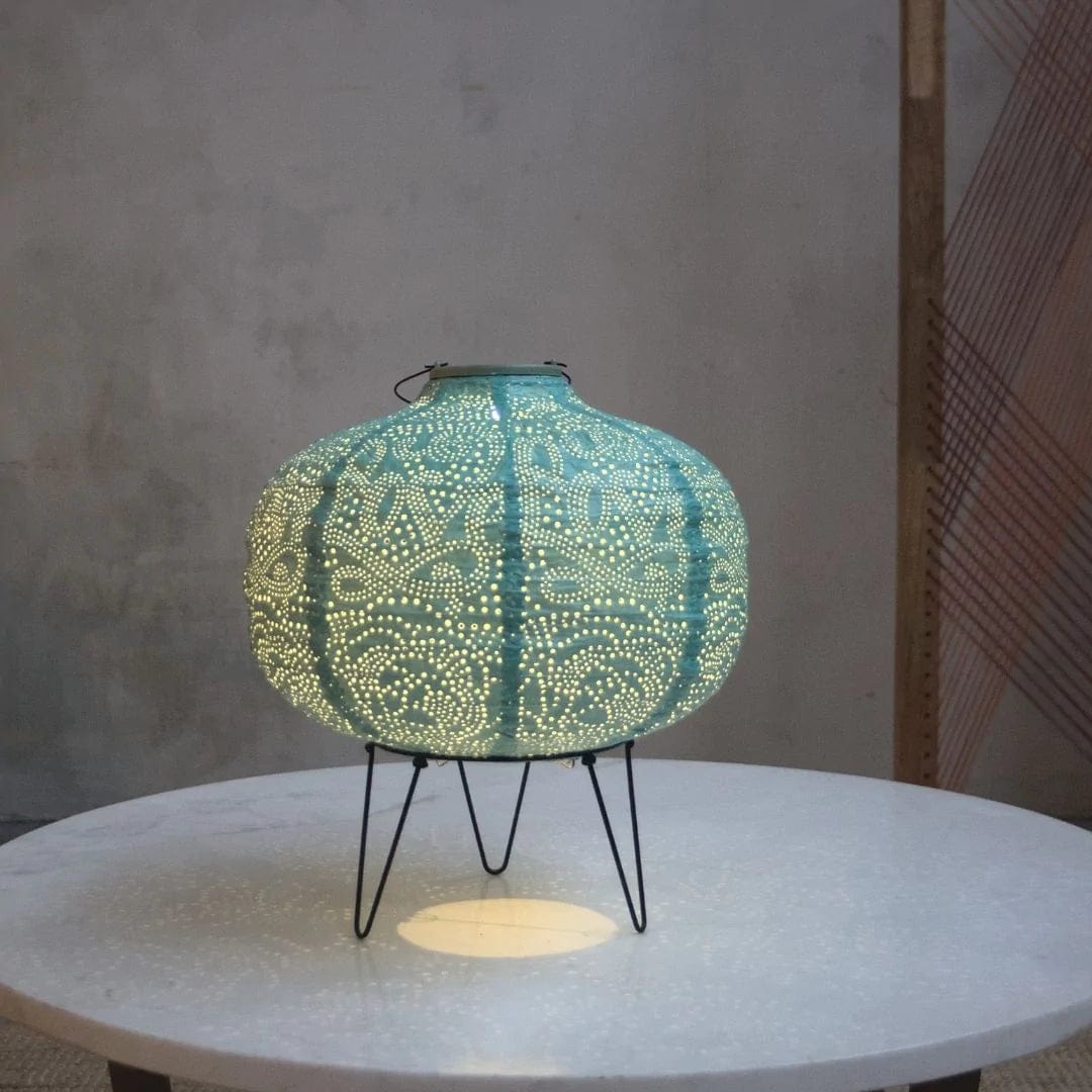 Solar Pumpkin Lantern