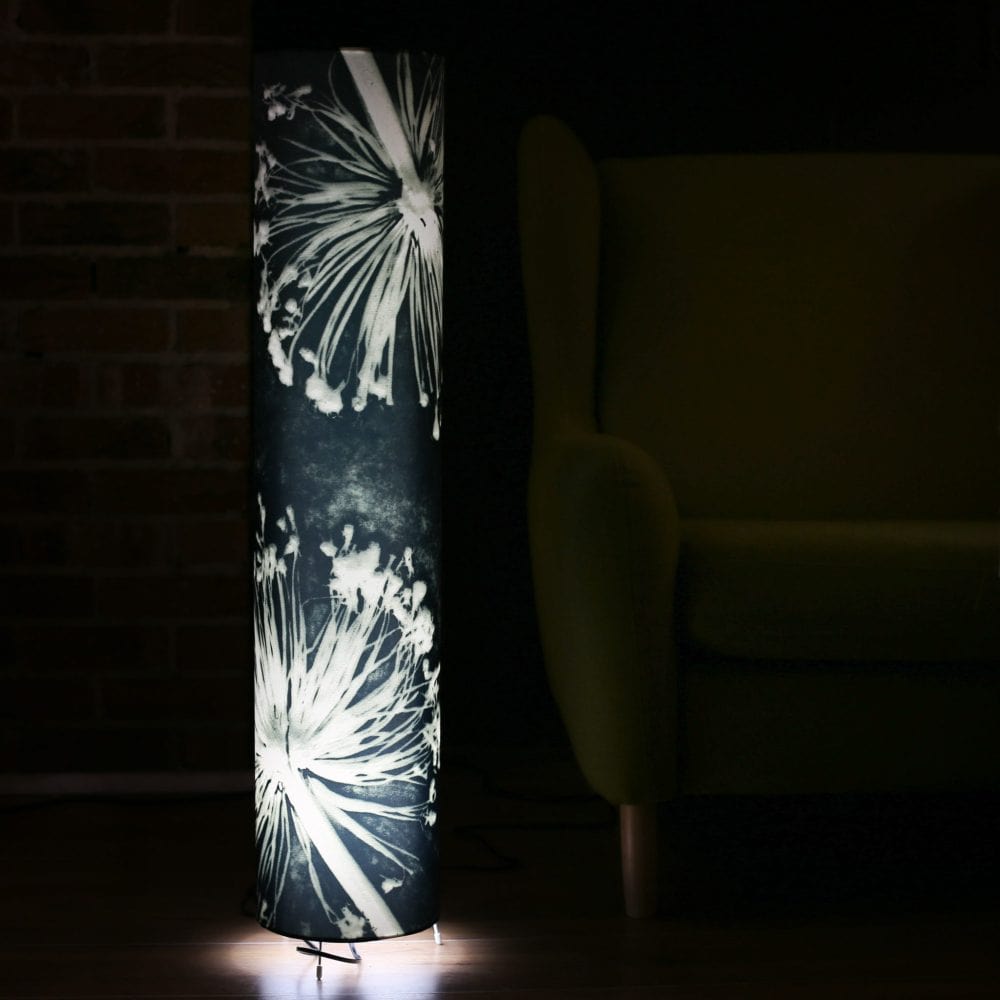 Floor lamp, Alliums Monochrome