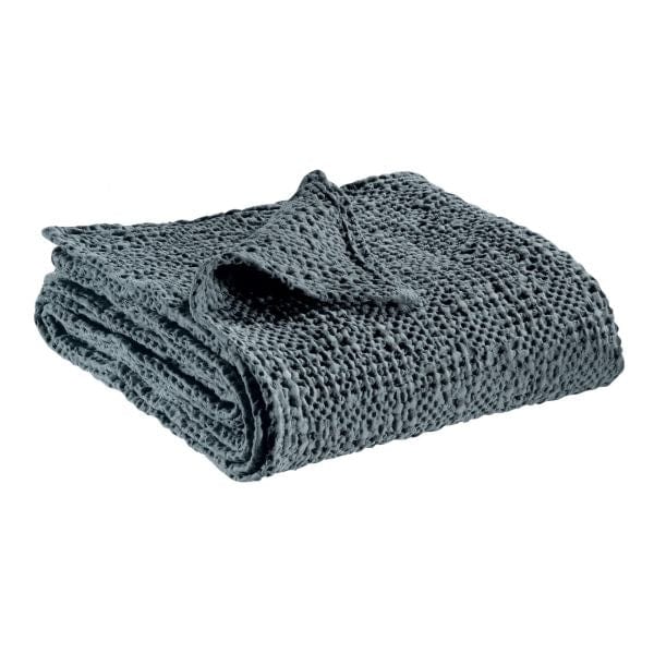 Tana 140x200 Stonewashed Cotton Throw ash (Cendre)
