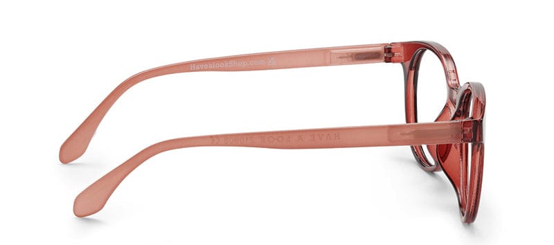 City Mahogany Reading Glasses by Have A Look