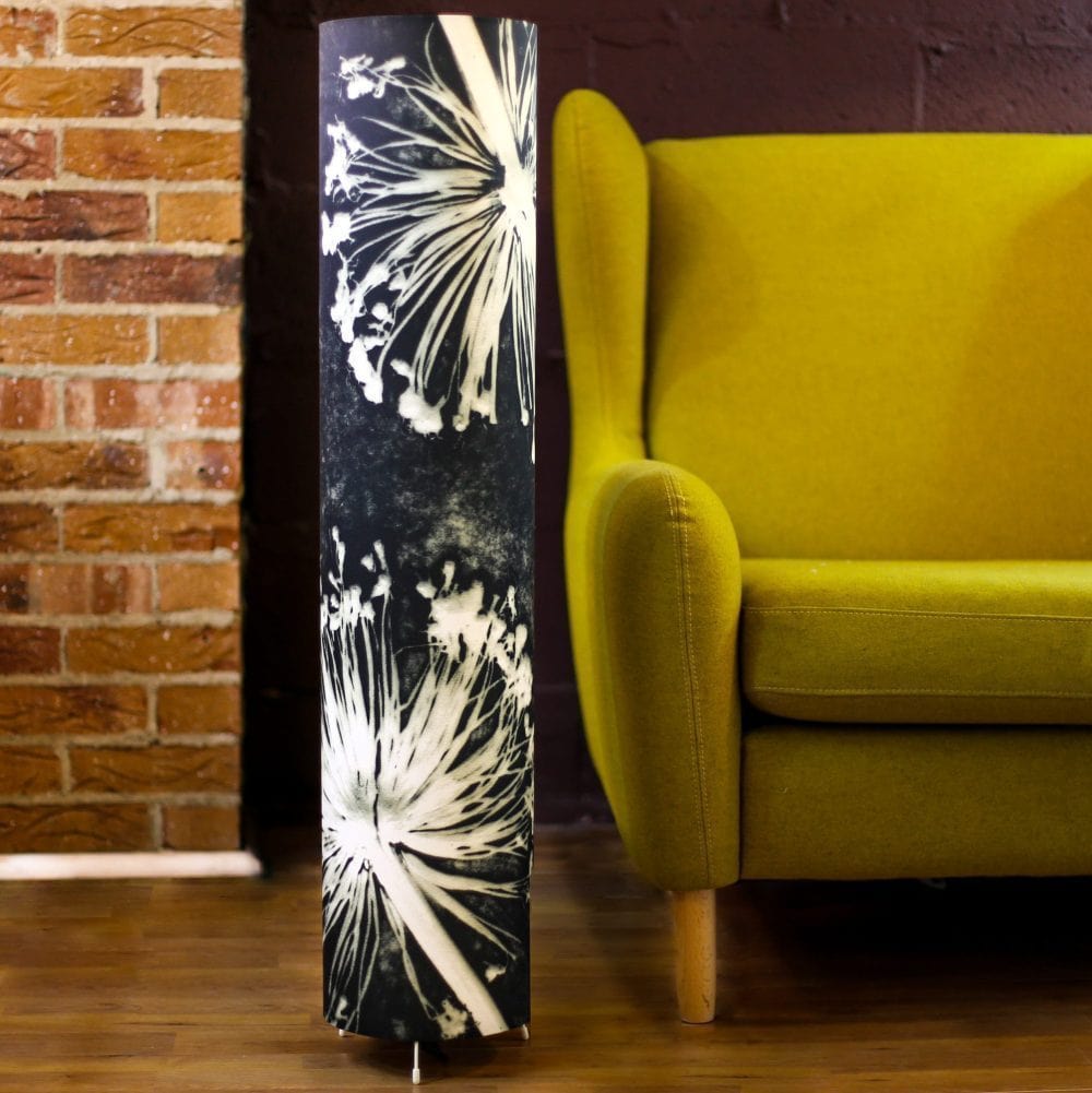 Floor lamp, Alliums Monochrome