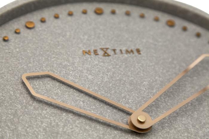 Cross Resin Wall Clock, Grey