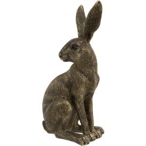 Sitting Golden Hare Ornament