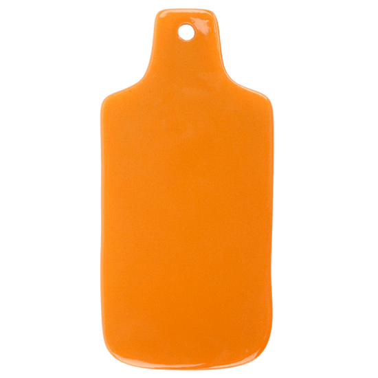 Orange Ceramic Mini Cheese Board