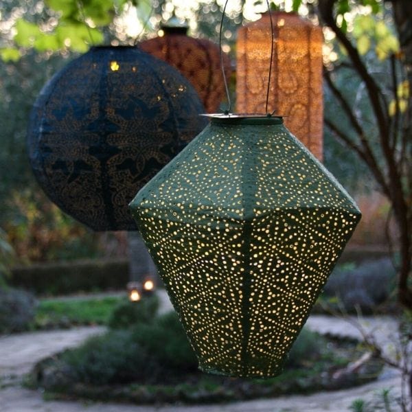 Solar Diamond Lantern