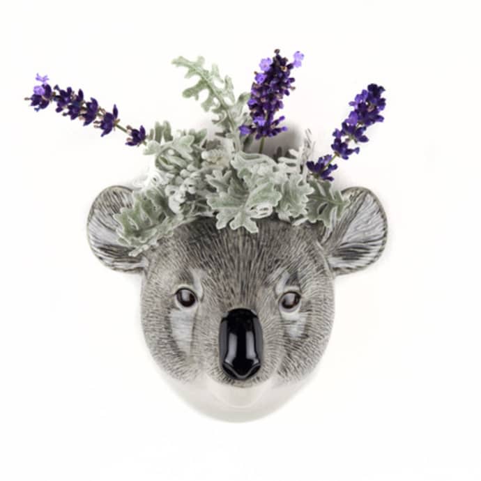 Koala Ceramic Wall Vase