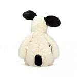 Jellycat Bashful Black & Cream Puppy