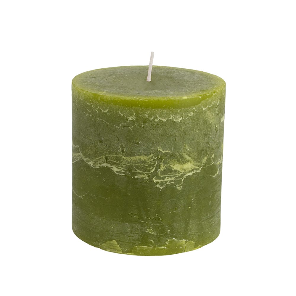 Rustic Pillar Candle 100x100mm