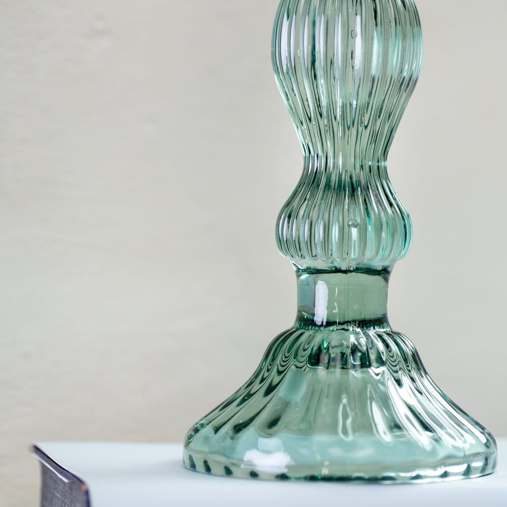 Bella Glass Candlestick