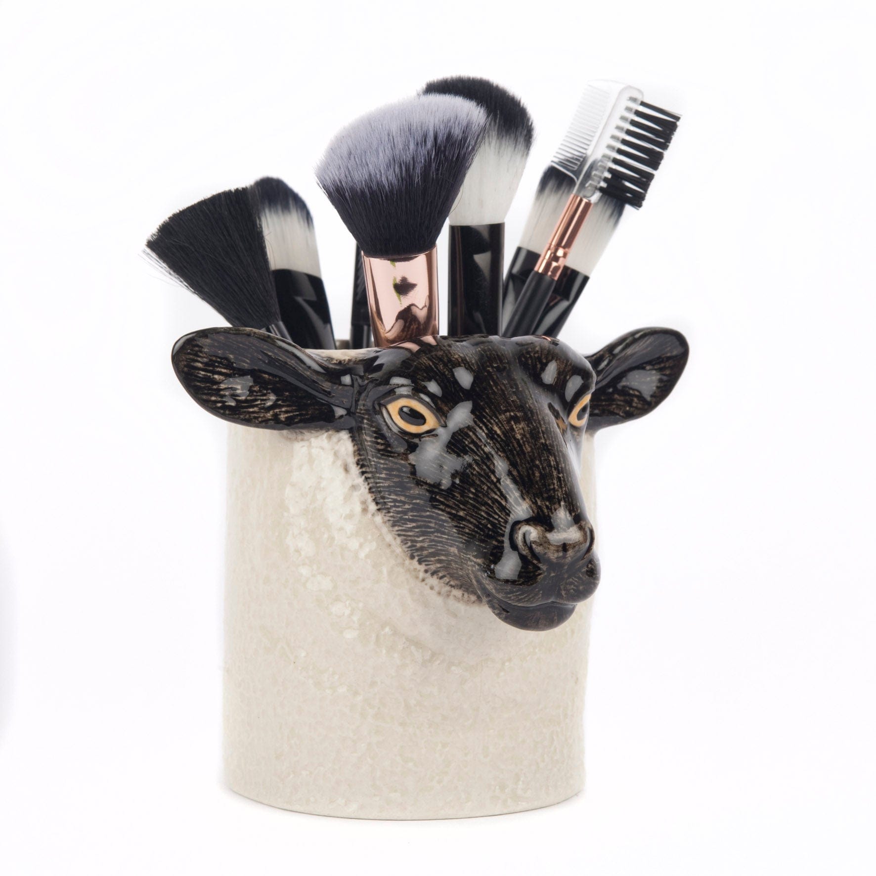 Black Faced Suffolk Sheep Pencil Pot