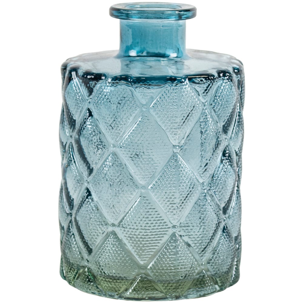 Diamond Glass Bottle Vase