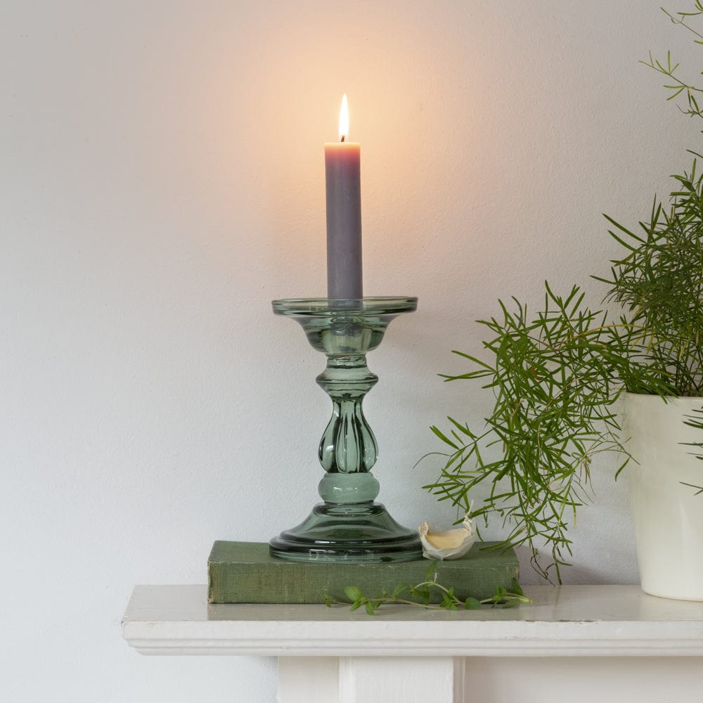 Sea Glass Candle Holder