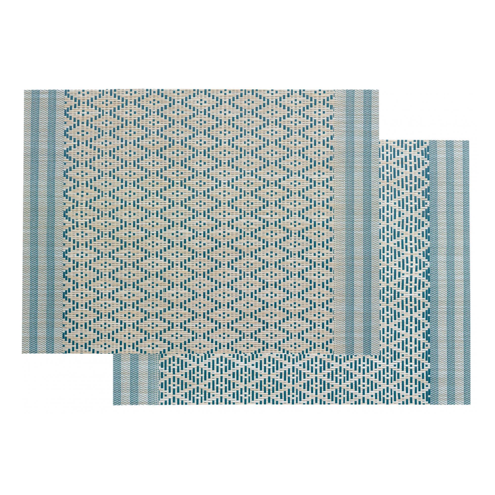 Kadra Placemat Peacock (Paon), Set of 2