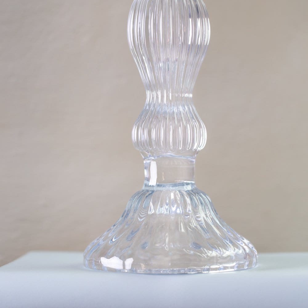 Bella Glass Candlestick