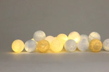 Gabriel 35 Ball LED Light Chain, USB Connecter