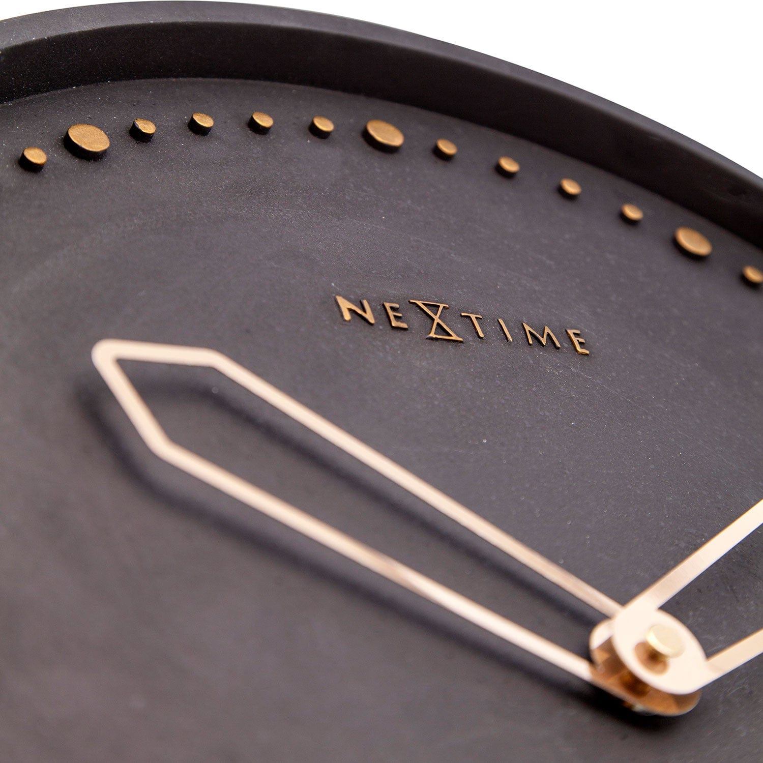 CROSS WALL CLOCK, BLACK