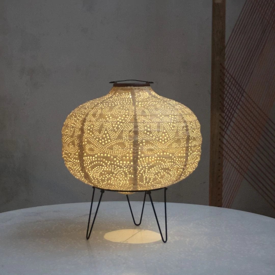 Solar Pumpkin Lantern