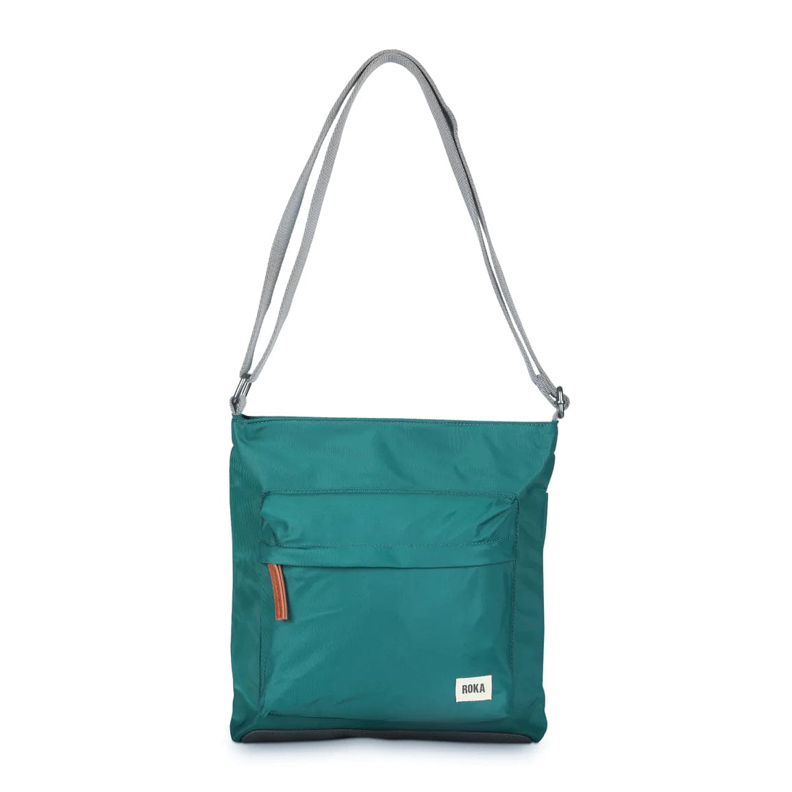 Roka Kennington B Sustainable Crossbody Bag Teal