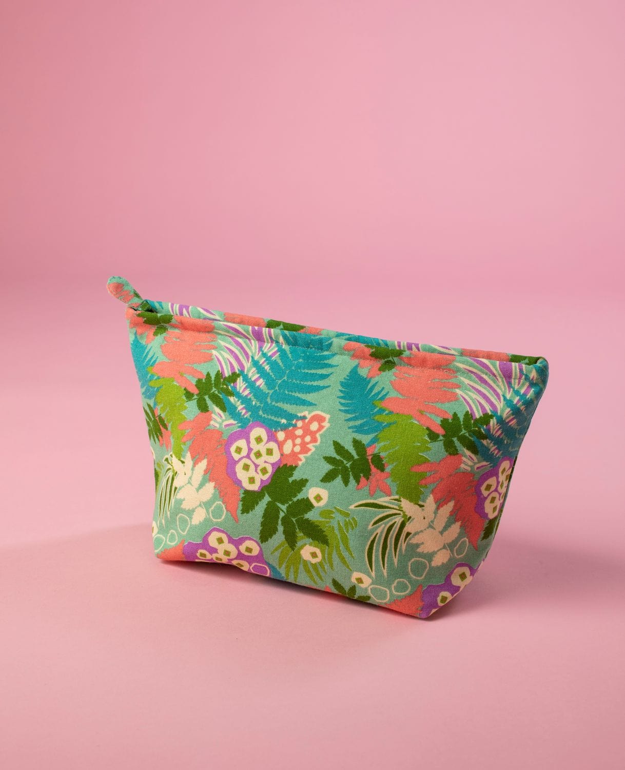 Organic Cotton Wash Bag 33x19x13, Fern Green